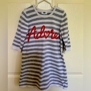 Girls sweater dress. Size 6